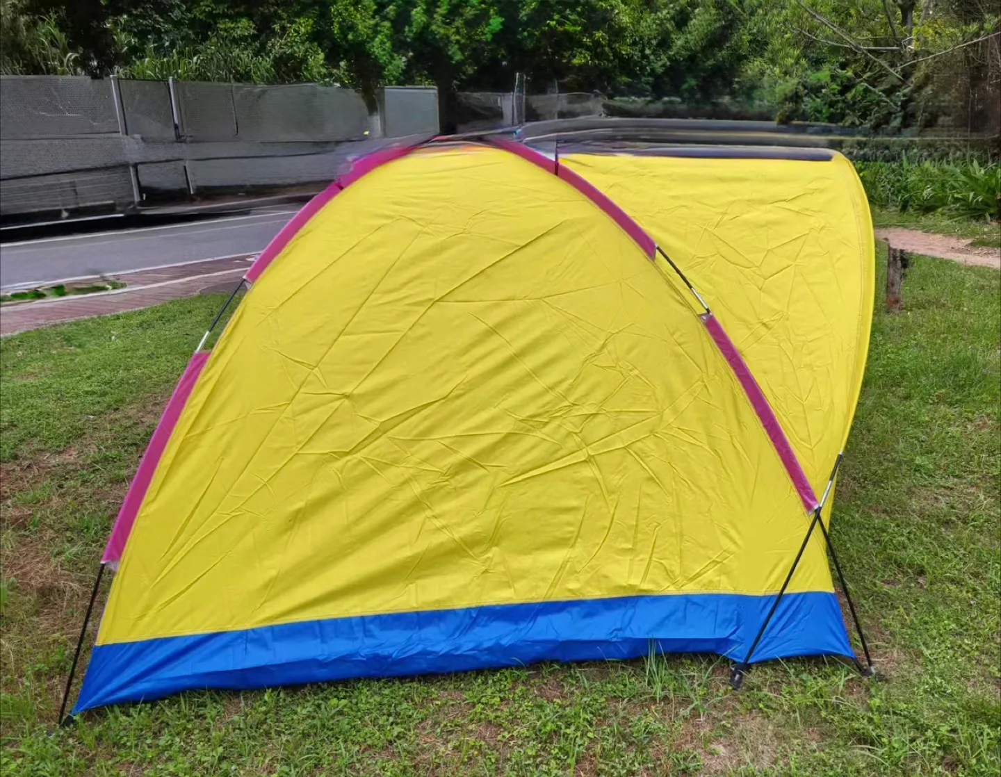 Brand new Colorful Camping Tent big tent image indicator(4)