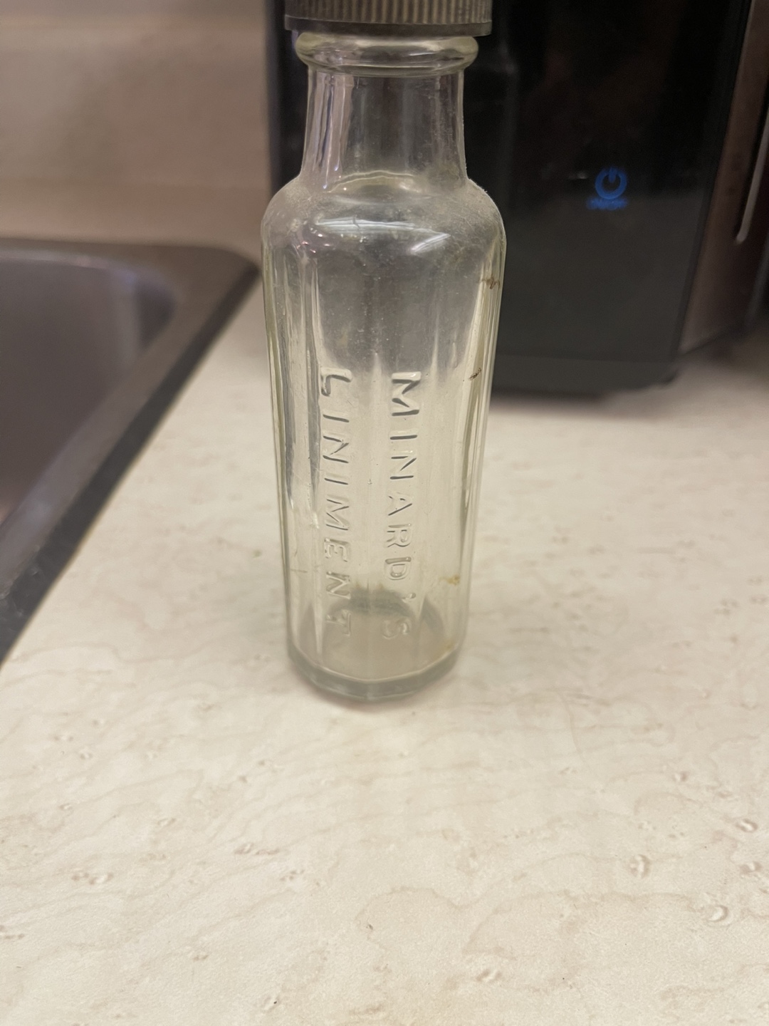 Vintage Clear Medicine Glass Bottles - photo 5