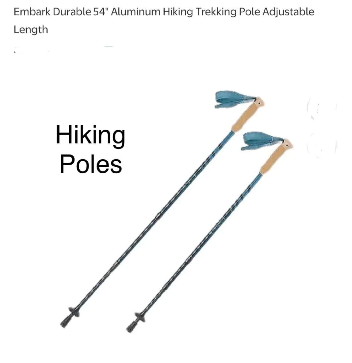 New Embark Hiking Trekking Poles Adjustable thumbnail