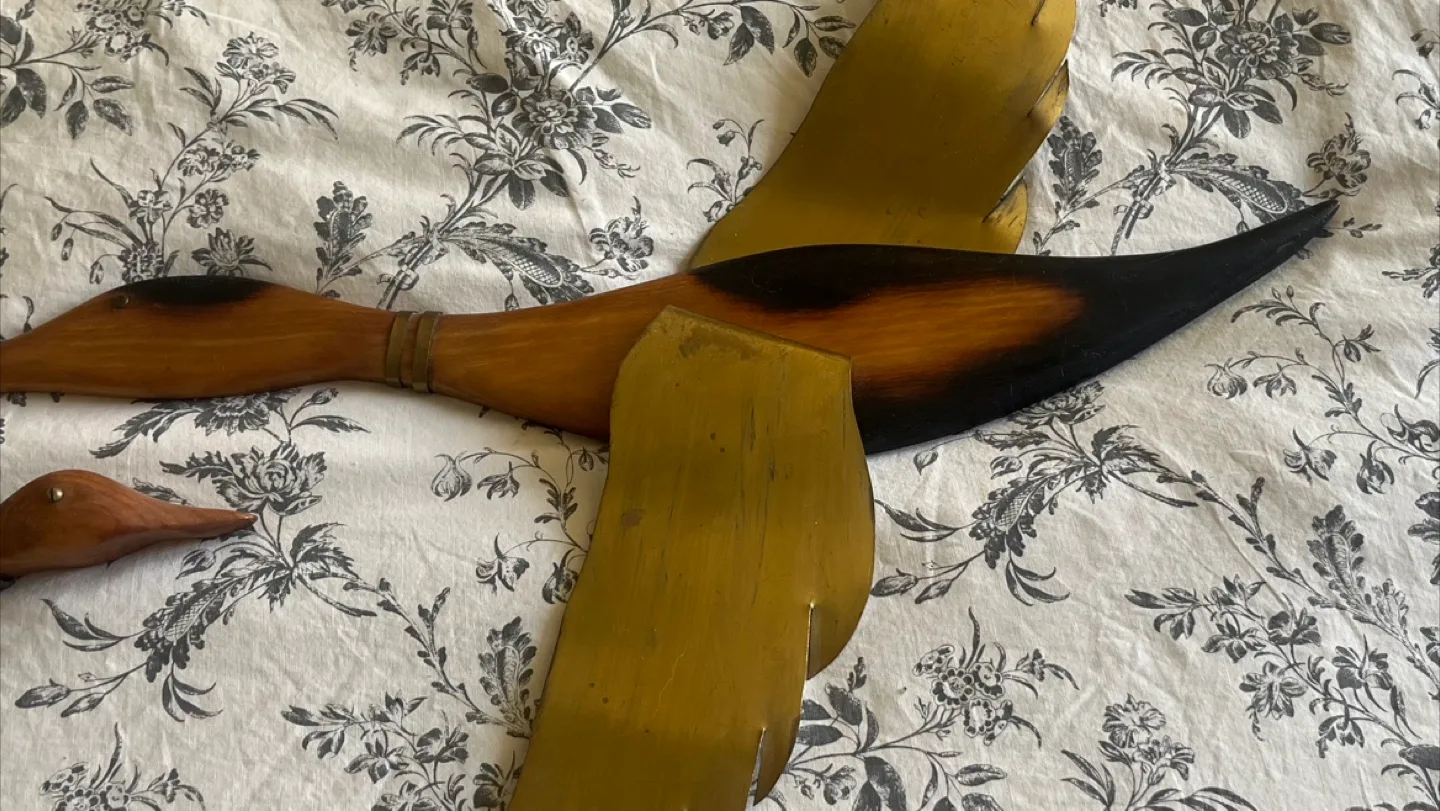 Mid Century Modern Wooden Wall Art image indicator(3)