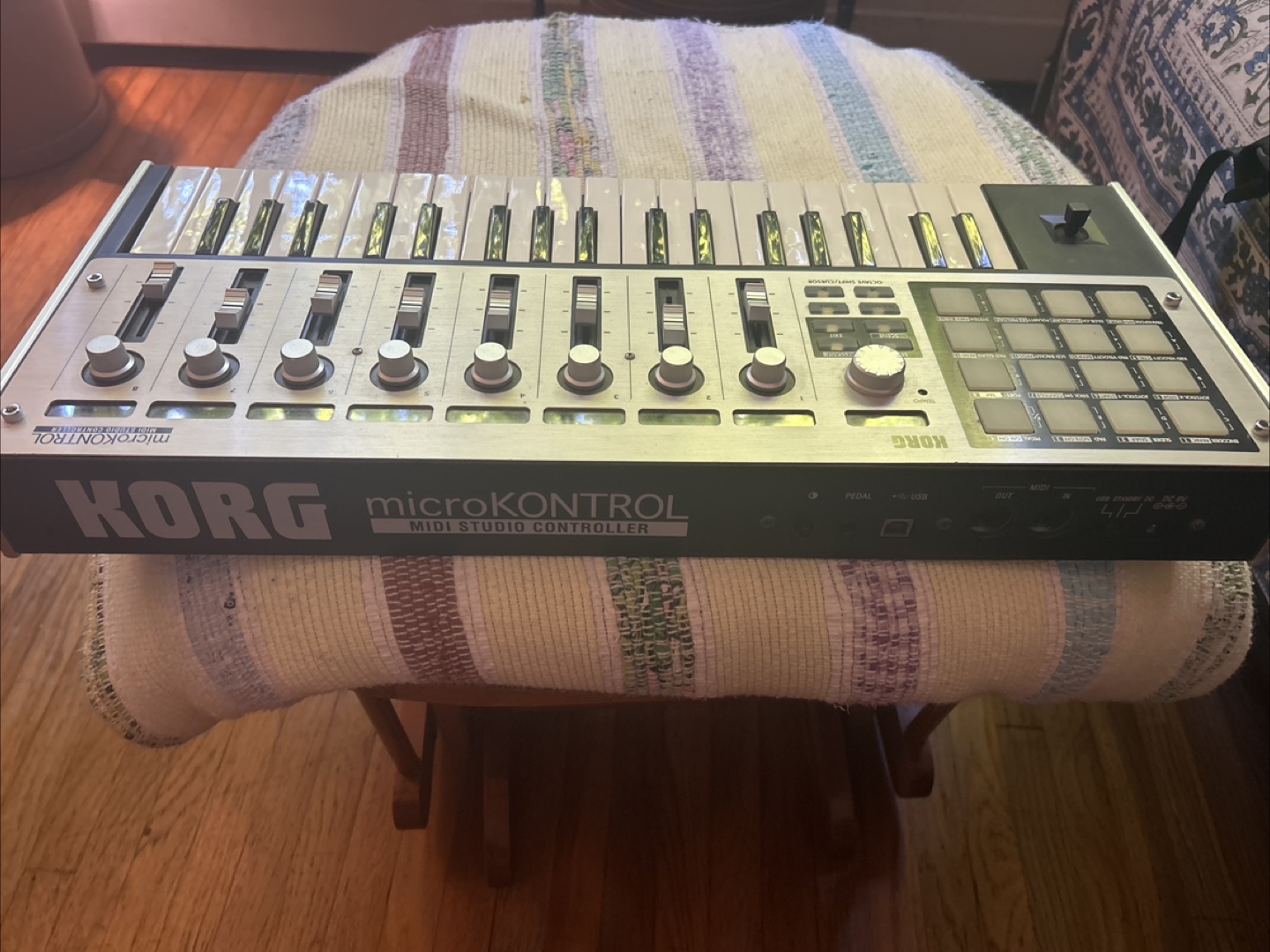 Korg microKontrol MIDI Studio Controller - photo 3
