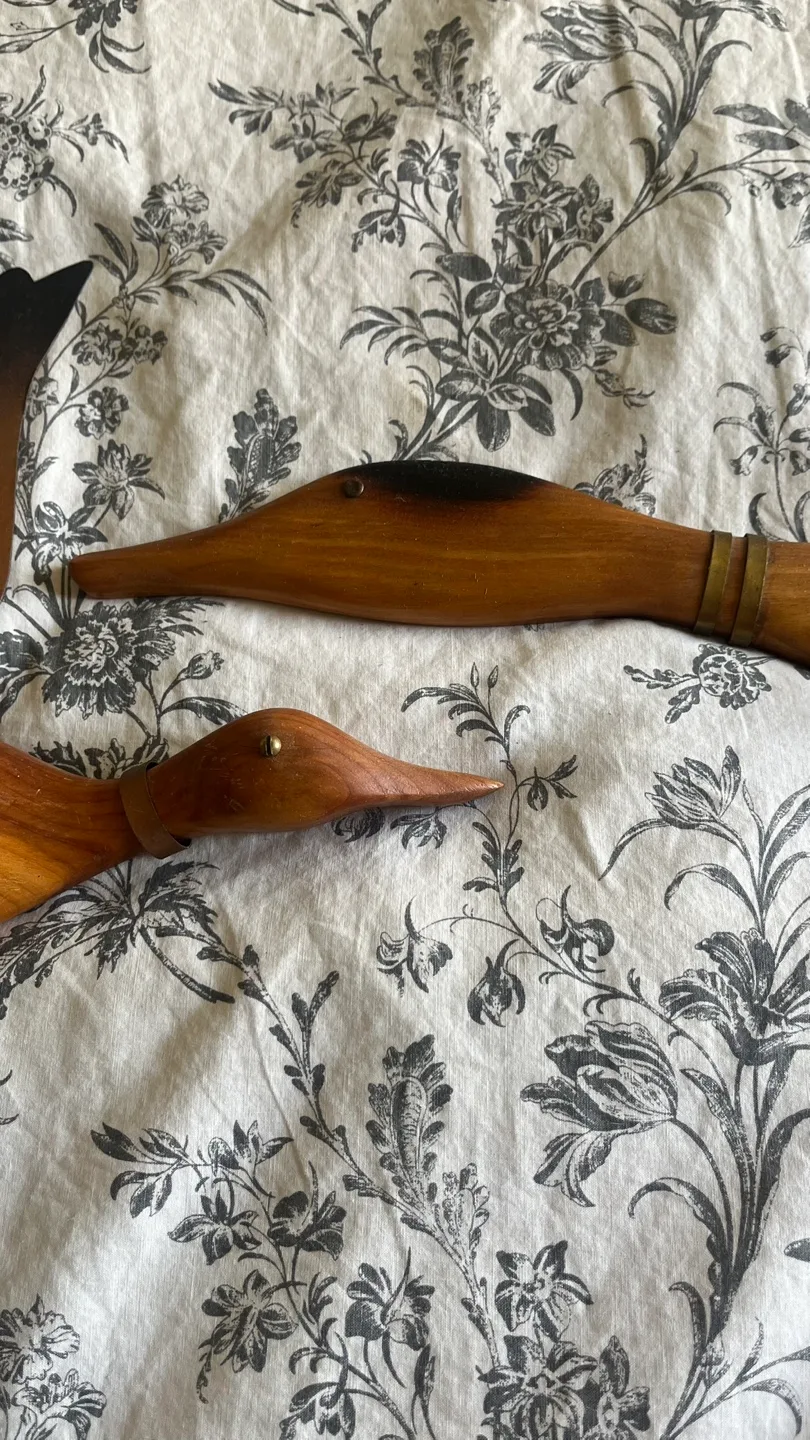 Mid Century Modern Wooden Wall Art image indicator(4)