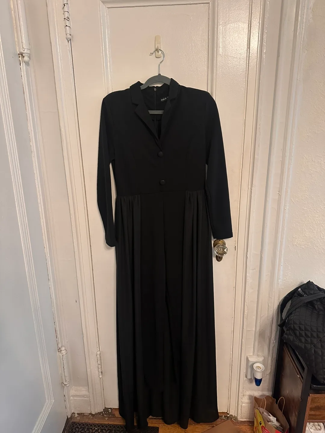 Black Long Sleeve Dress/jumpsuit image indicator(2)