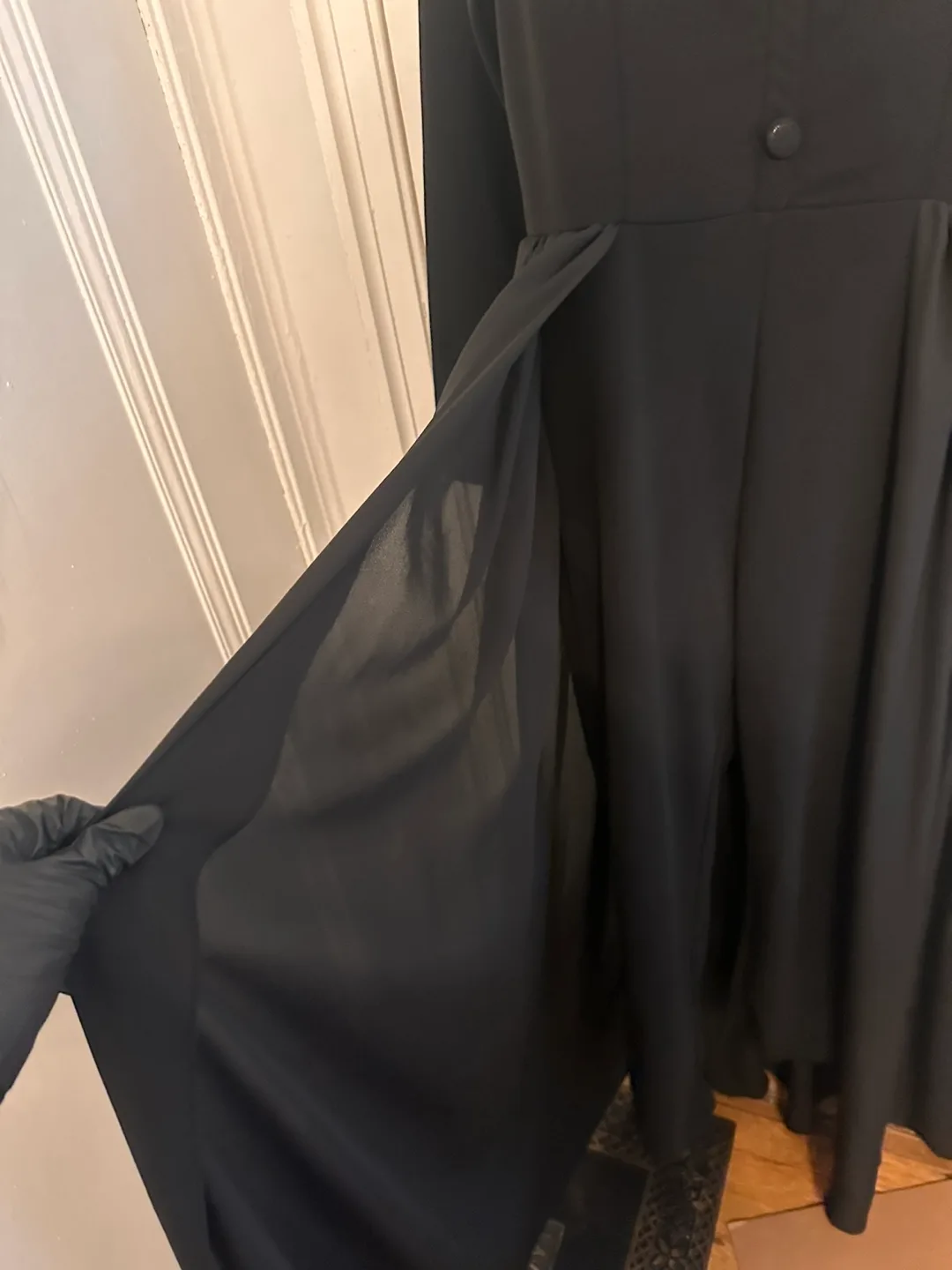 Black Long Sleeve Dress/jumpsuit image indicator(5)