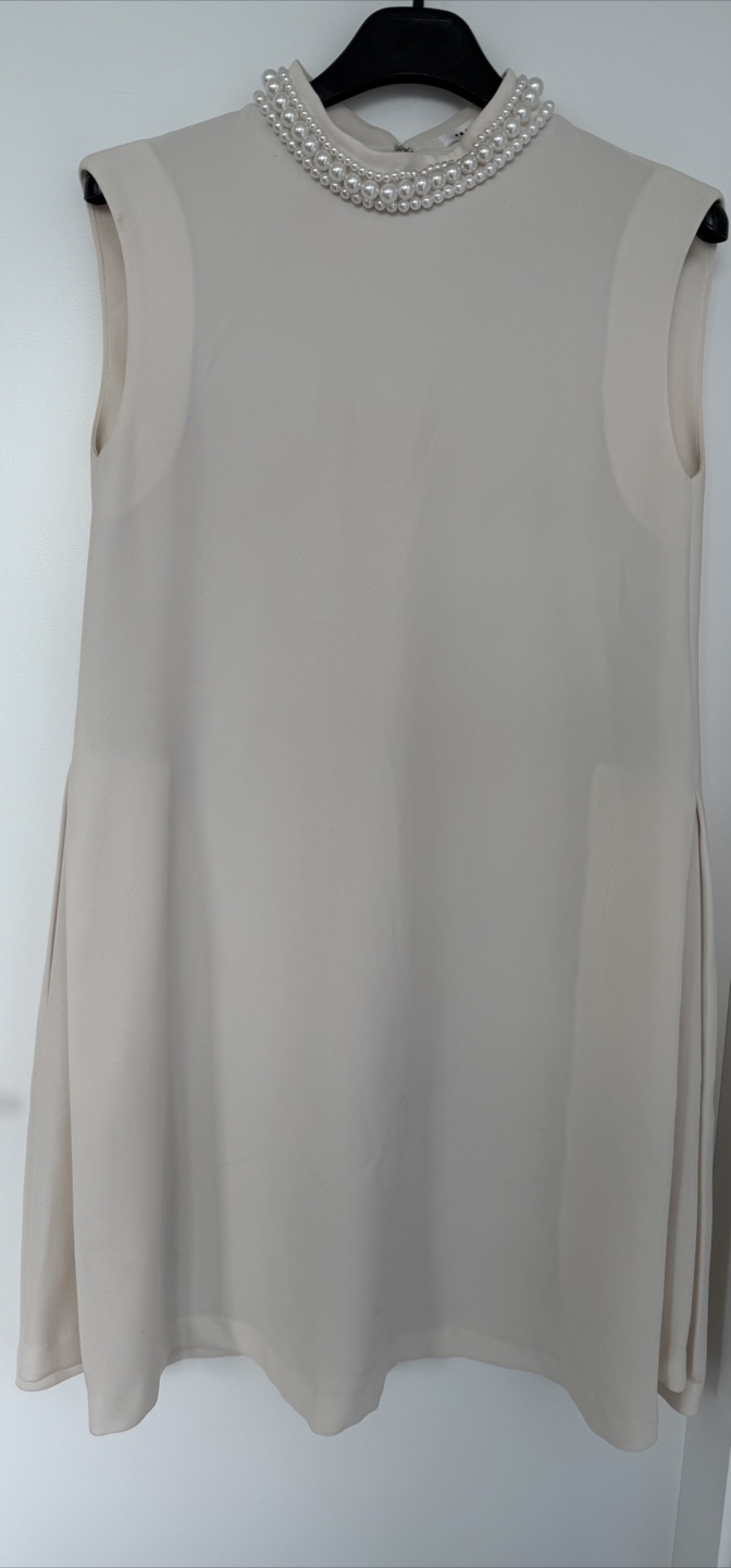 FRAY I.D Pearl Embellished Dress
