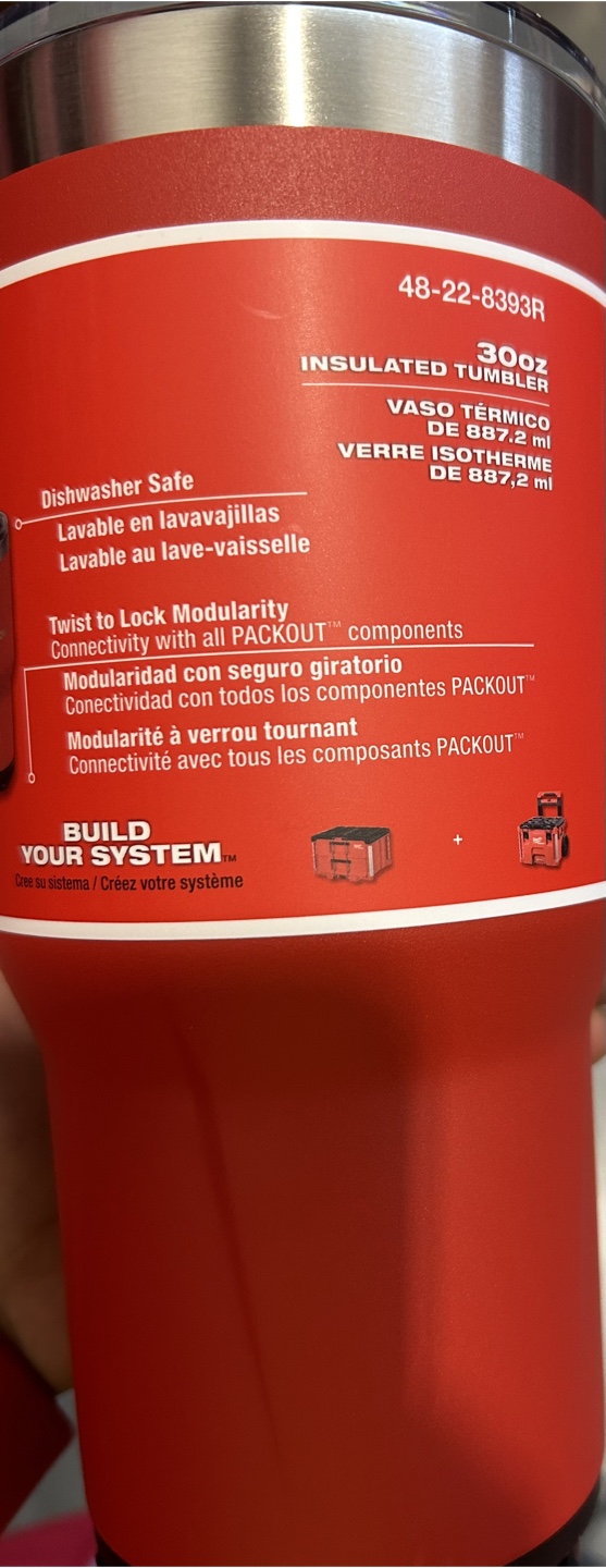 PACKOUT Red 30 oz. Tumbler - photo 2