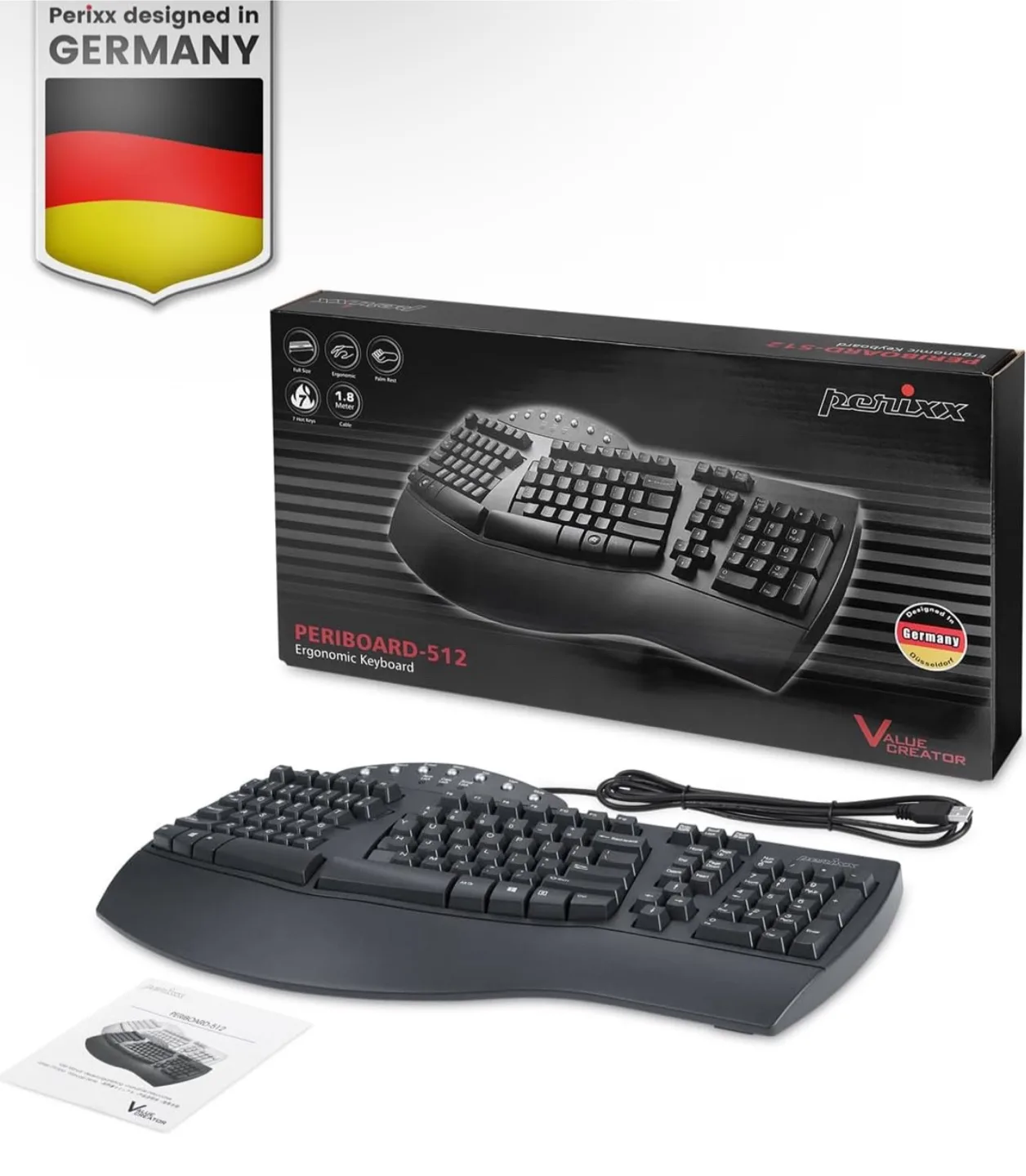 New Perixx Periboard-512 Ergonomic Keyboard thumbnail