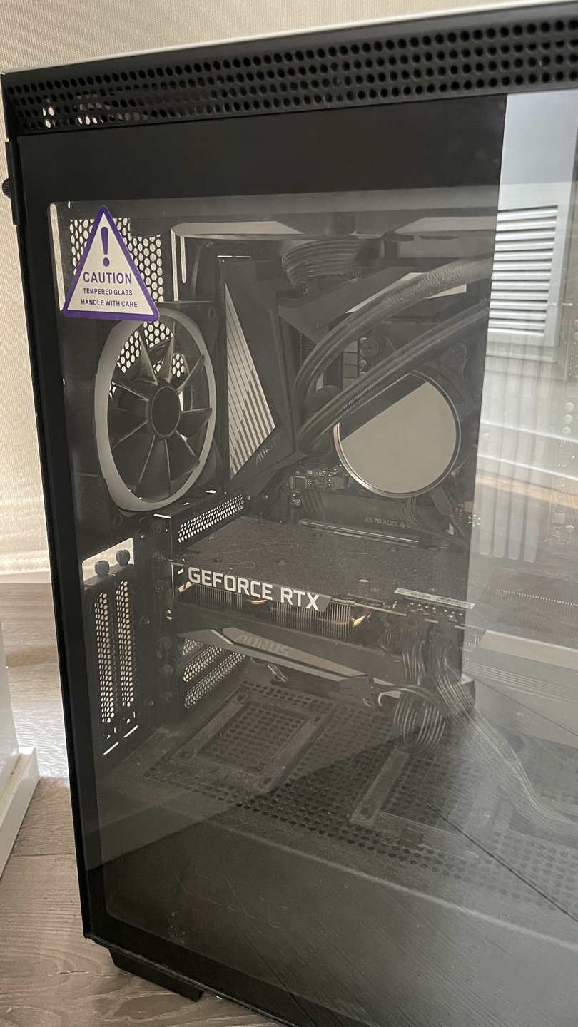 TAKE ALL- NZXT H510i White Case, Samsung Monitor, Keyboard - photo 2