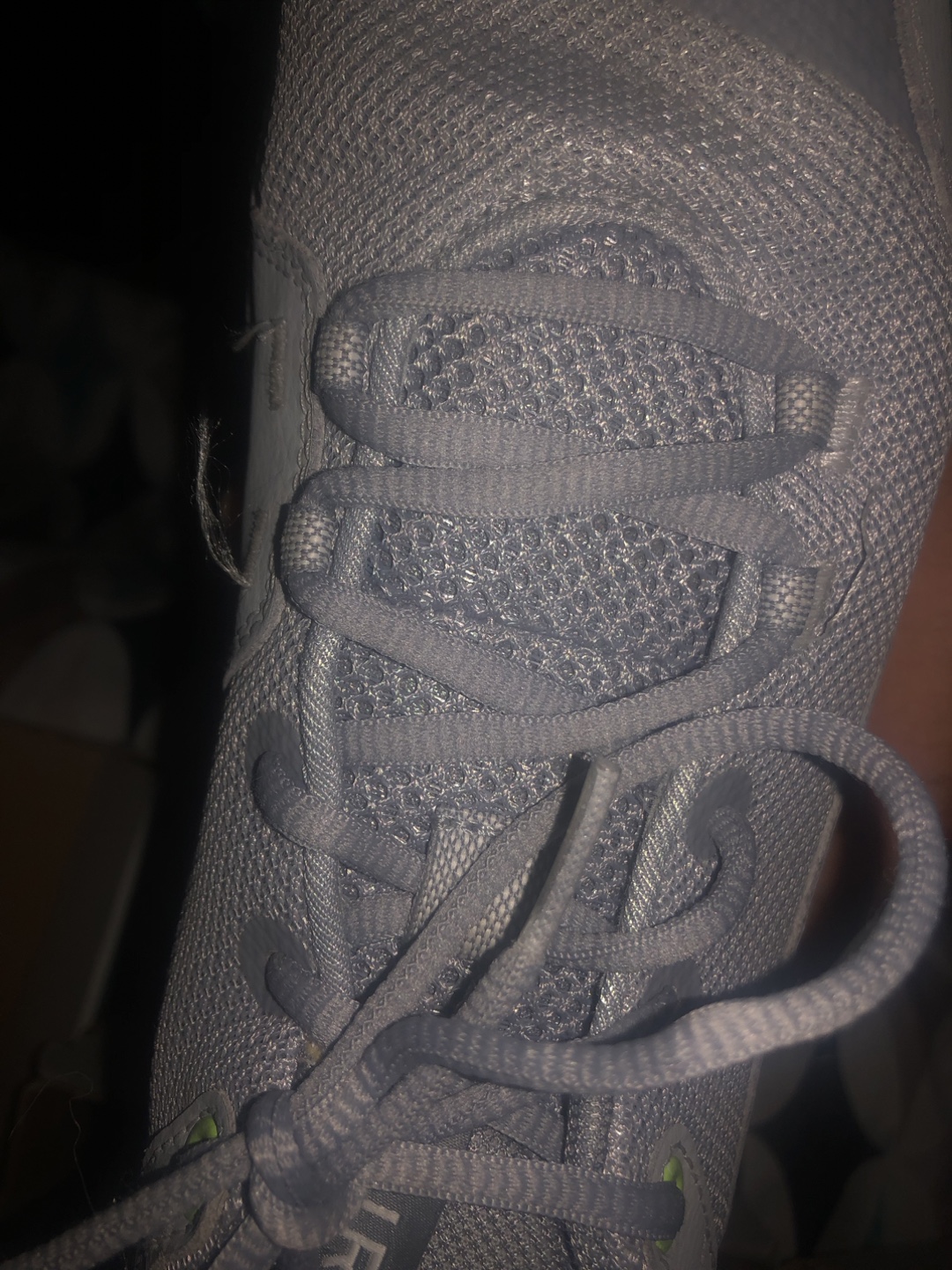 Under Armour Grey & Green Sneakers