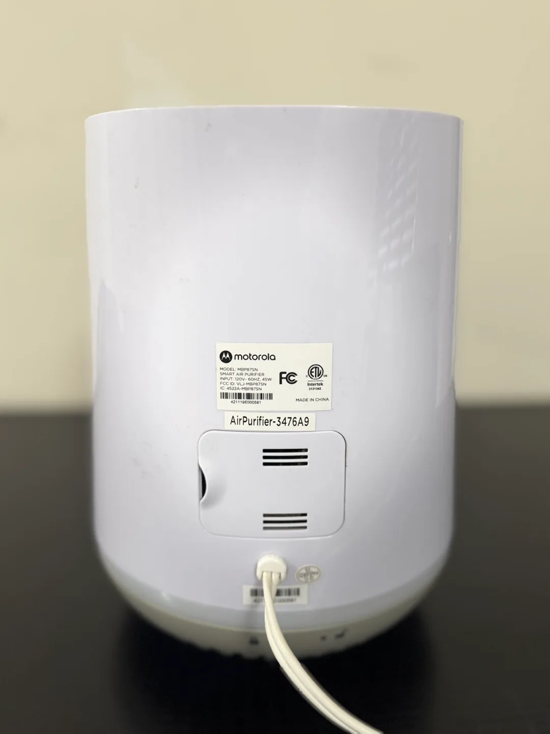 Motorola Smart Air purifier image indicator(3)