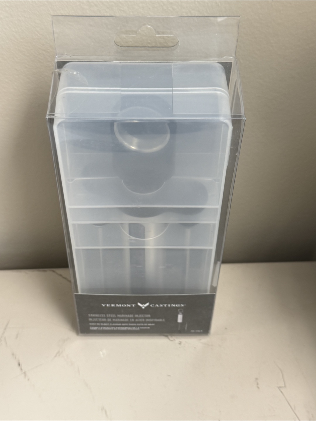 Vermont Castings Stainless Steel Marinade Injector - New in Box! - photo 3