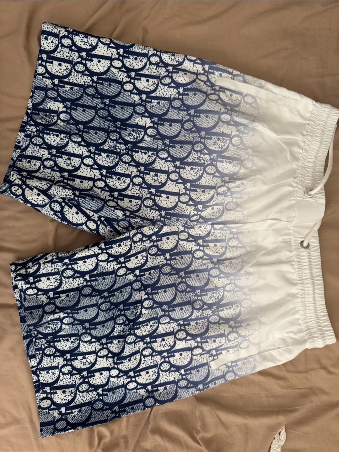 Dior Oblique Pattern Swim Shorts