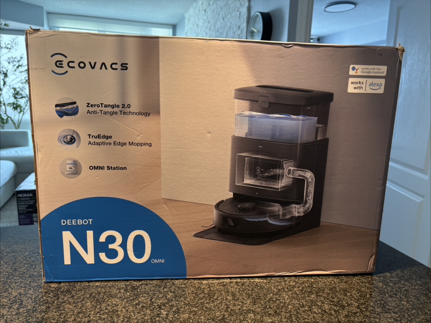 Ecovacs DEEBOT N30 OMNI Robot Vacuum - New in Box!