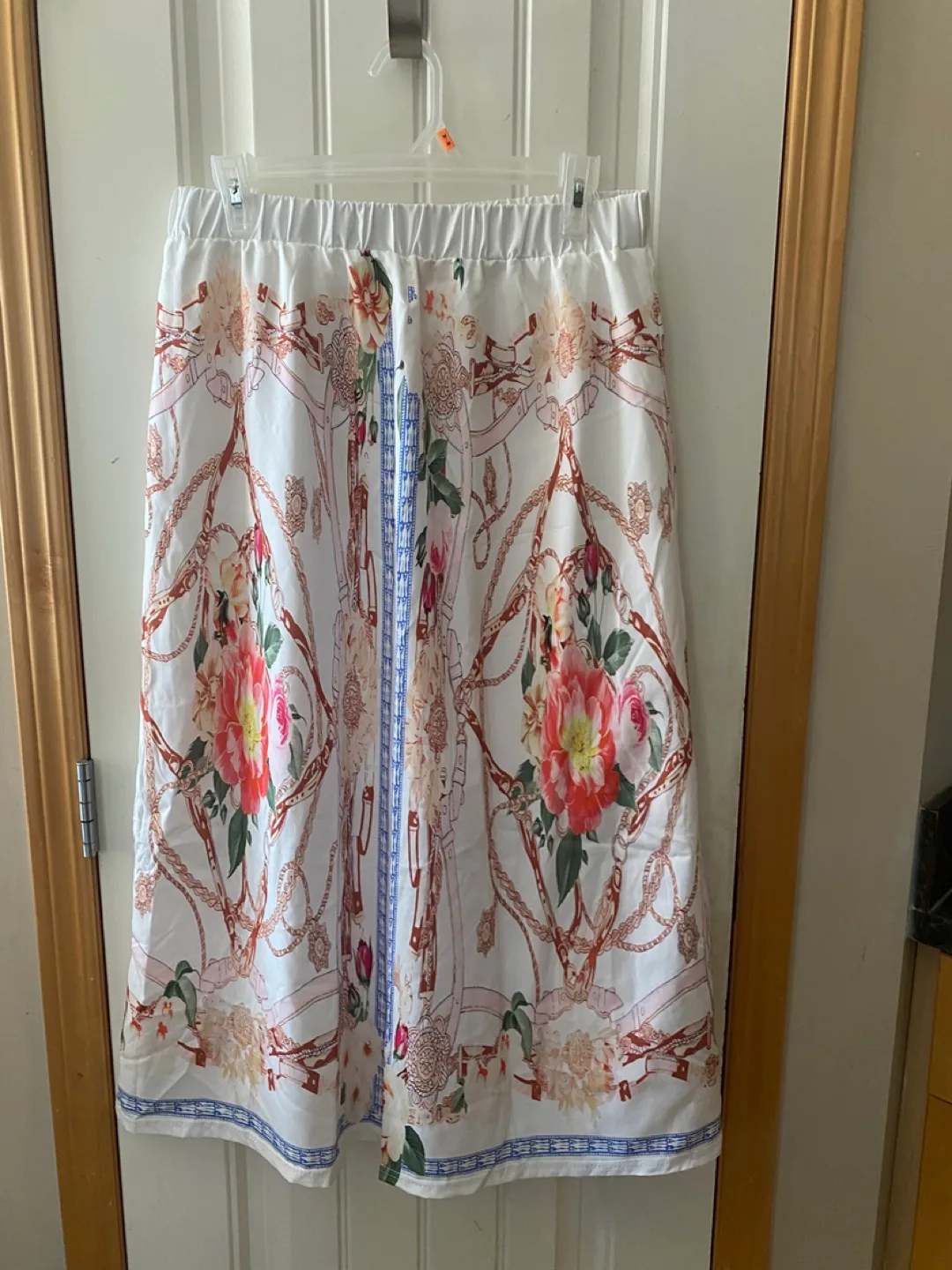 Floral Print Skirt - Size Large thumbnail