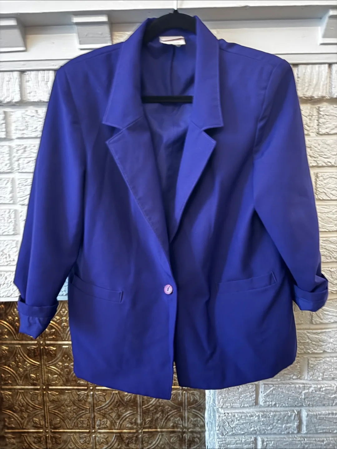 Vintage Purple Blazer thumbnail