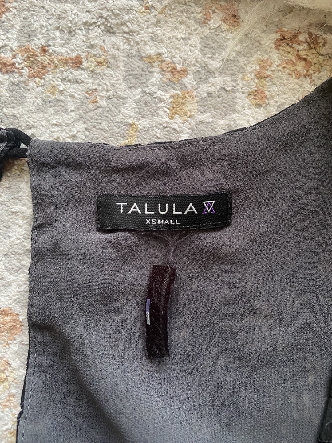 Talula Black Lace Tank Top - XS - photo 2