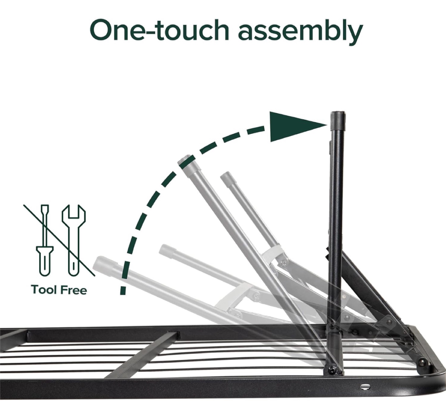 Zinus Metal Bed Frame - Twin Size (NEW) - photo 2
