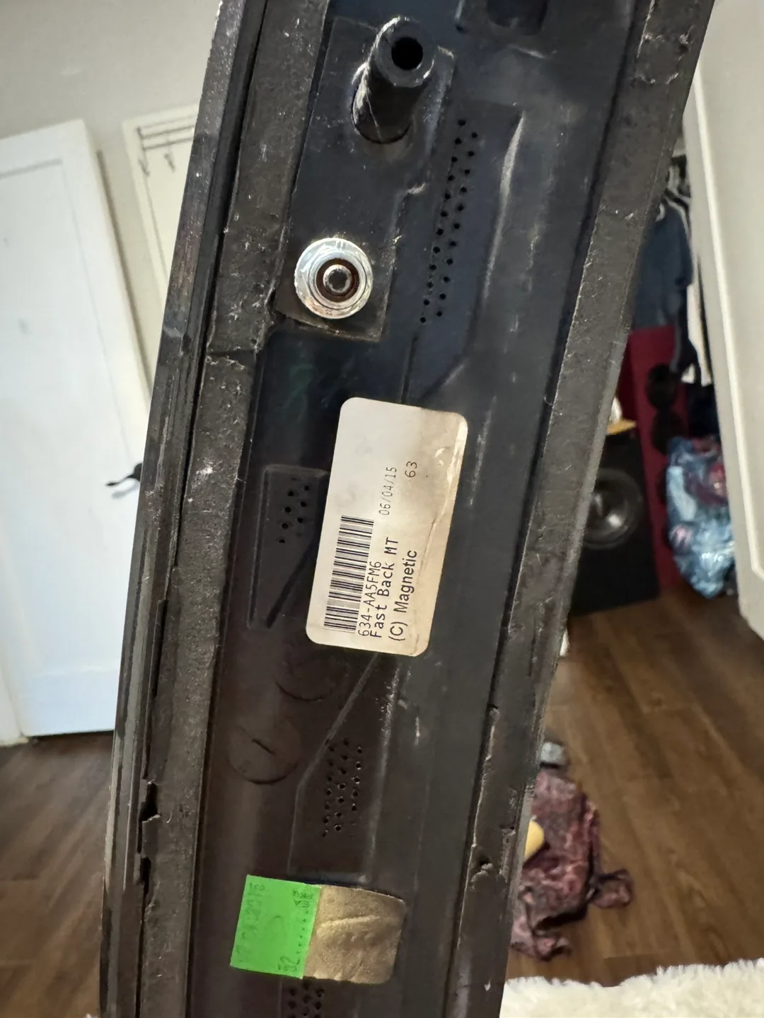 2015-2017 Mustang Black Fast Back MT Spoiler image indicator(3)