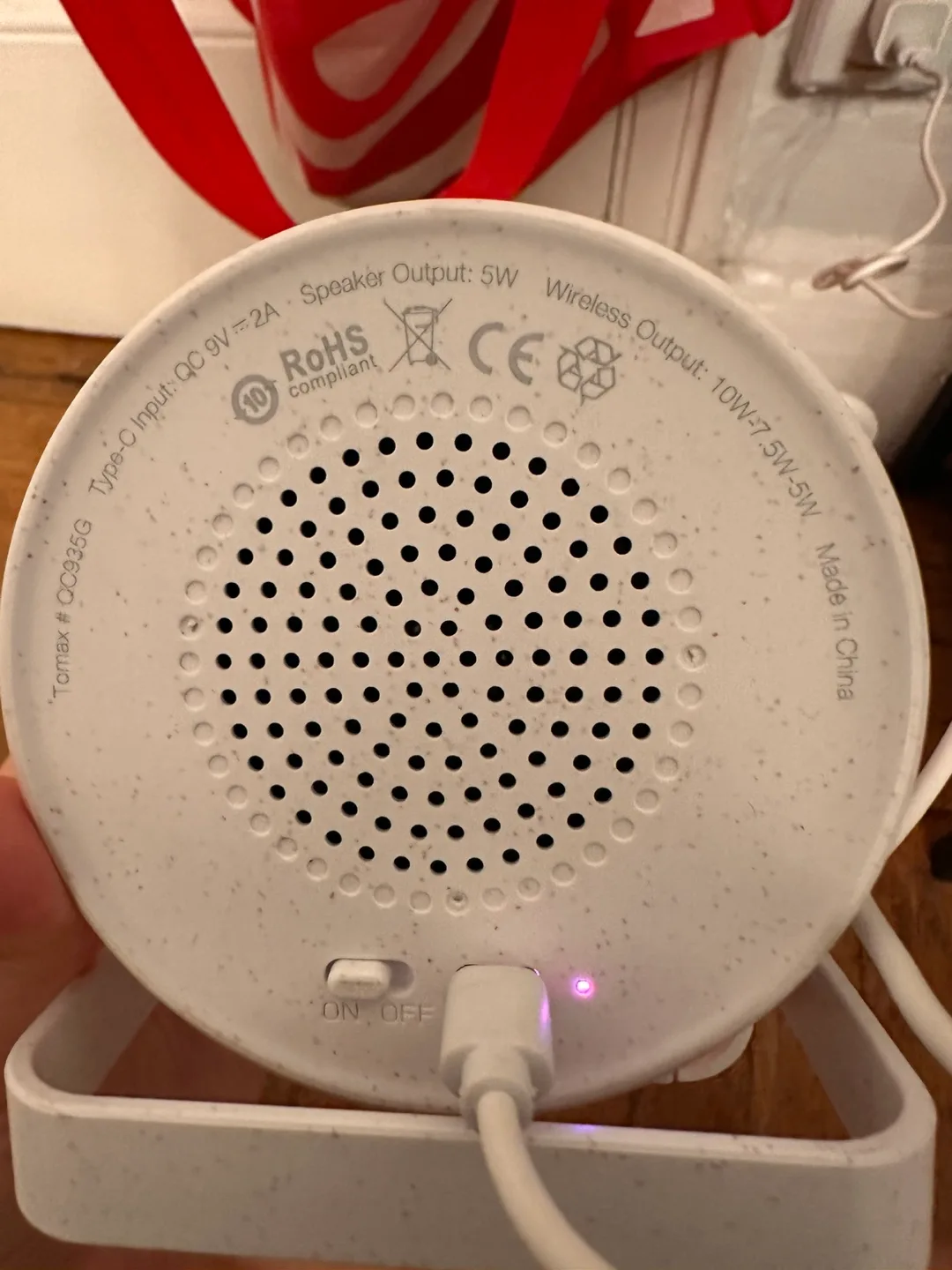 NICE Speaker with Wireless Charger thumbnail