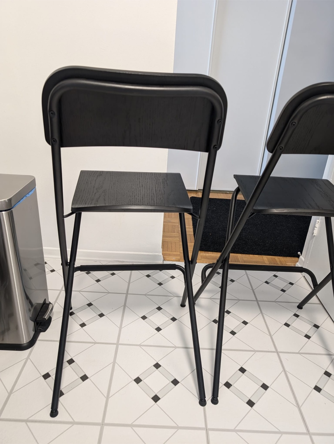 IKEA Franklin Bar Stool - Black - photo 3