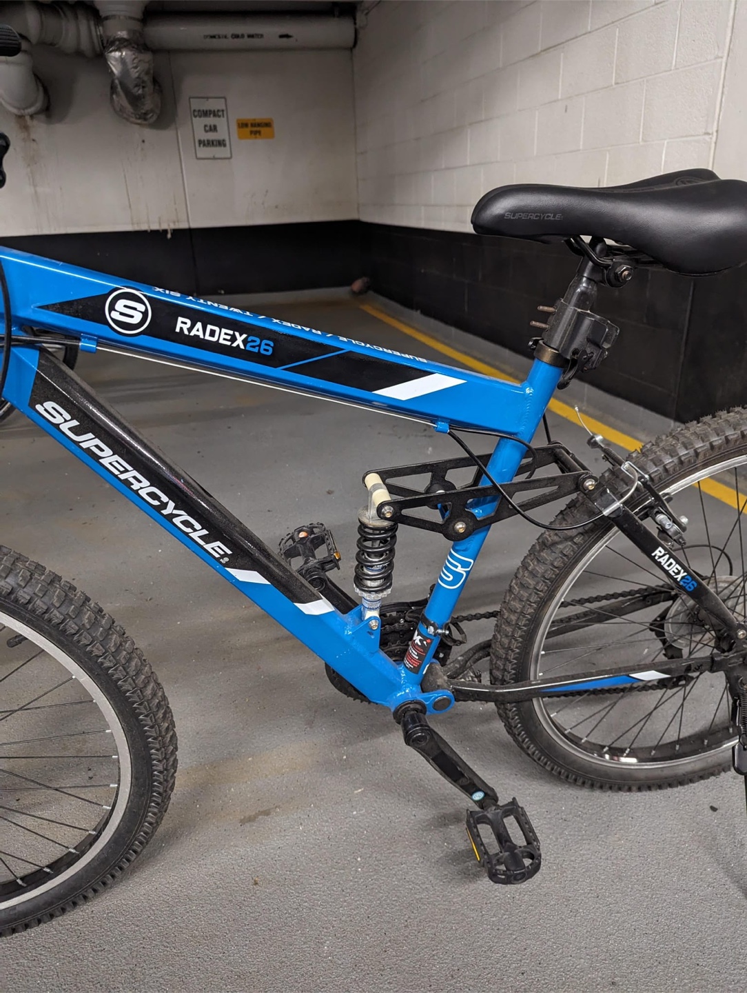 Supercycle Radex 26 Mountain Bike - Blue/Black - photo 3