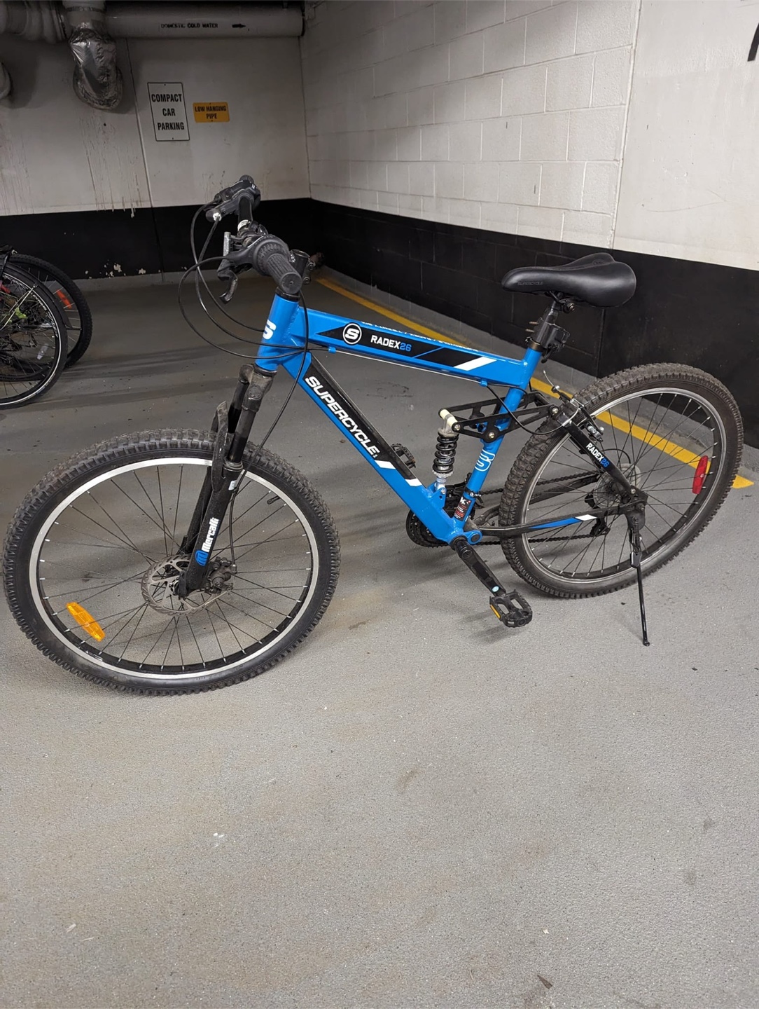 Supercycle Radex 26 Mountain Bike - Blue/Black