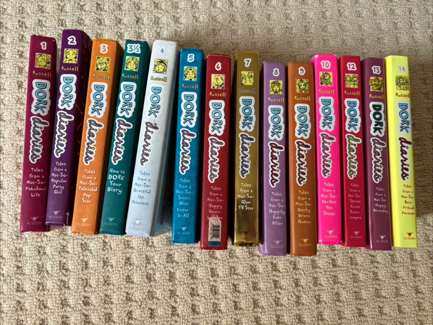Dork Diaries Hardcover Book Series by Rachel Renee Russell thumbnail