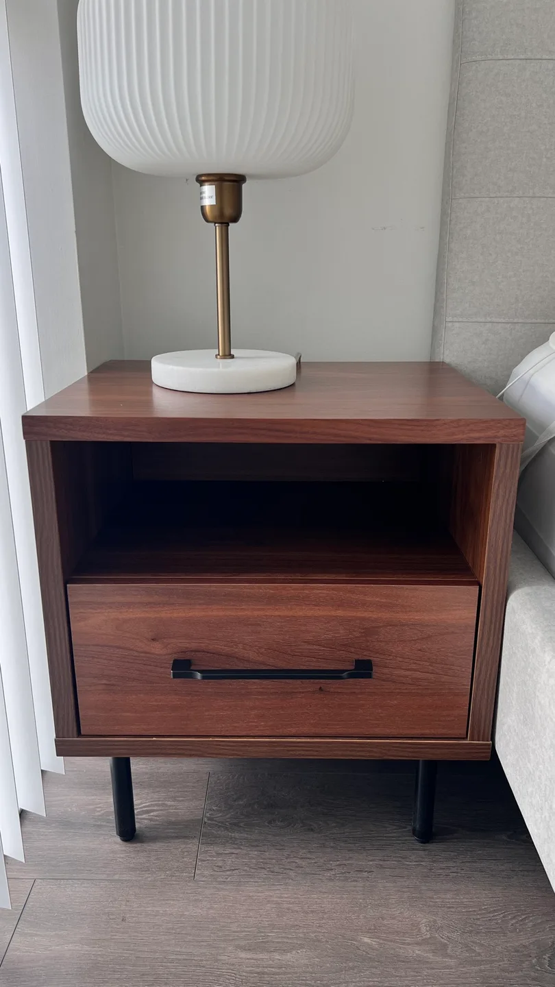 Two nightstands with drawer thumbnail