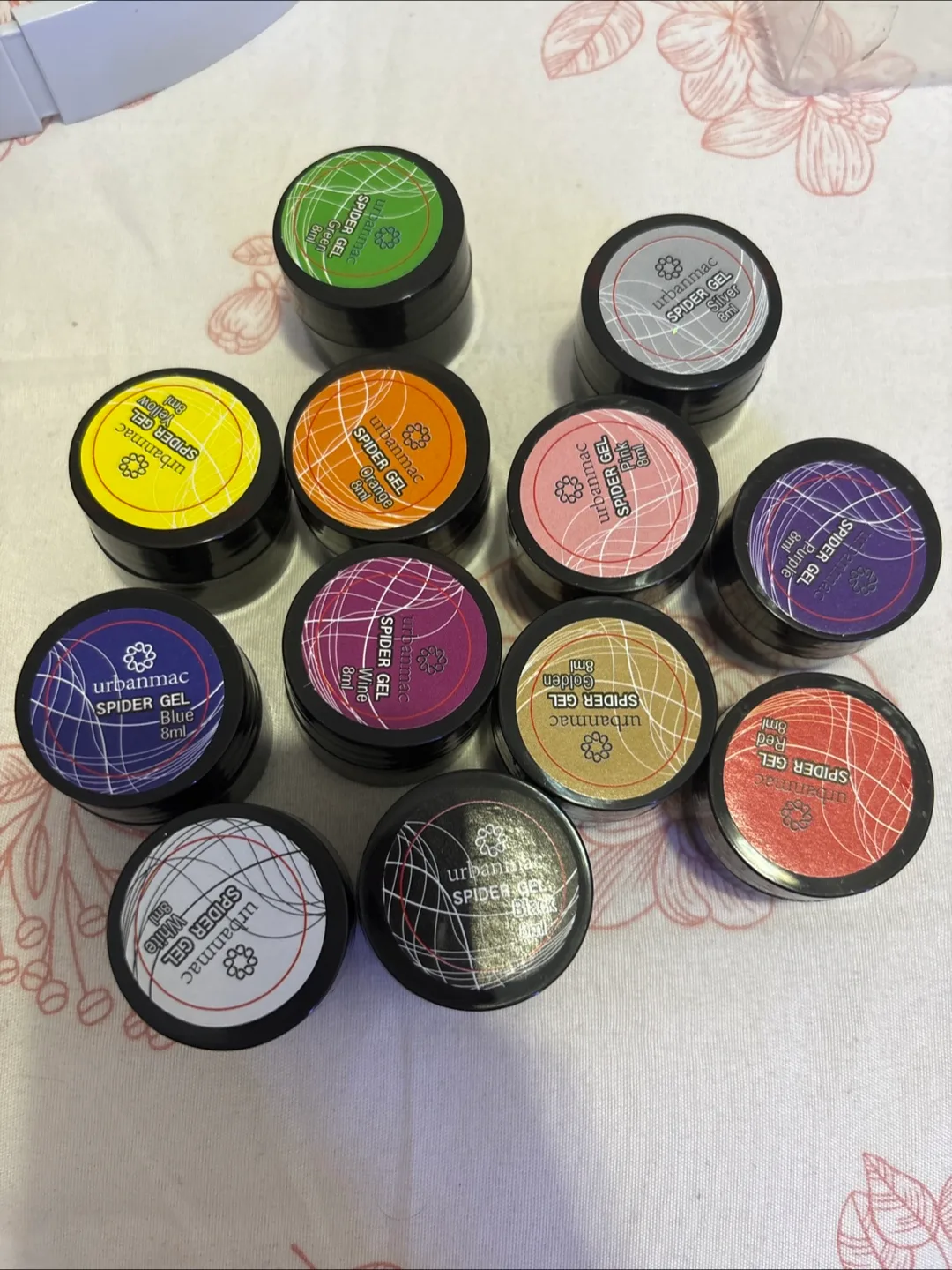 UrbanMac Spider Gel Nail Art Set - 12 Colours image indicator(3)