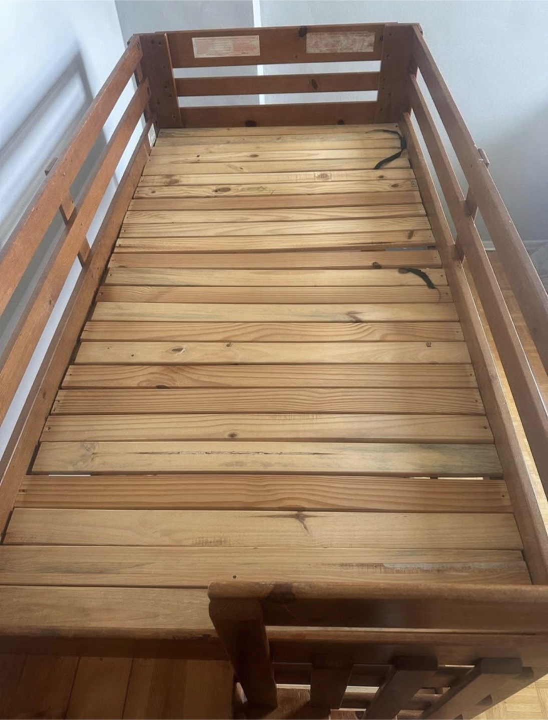 Wooden Bunk Bed with Stairs & Storage - photo 4