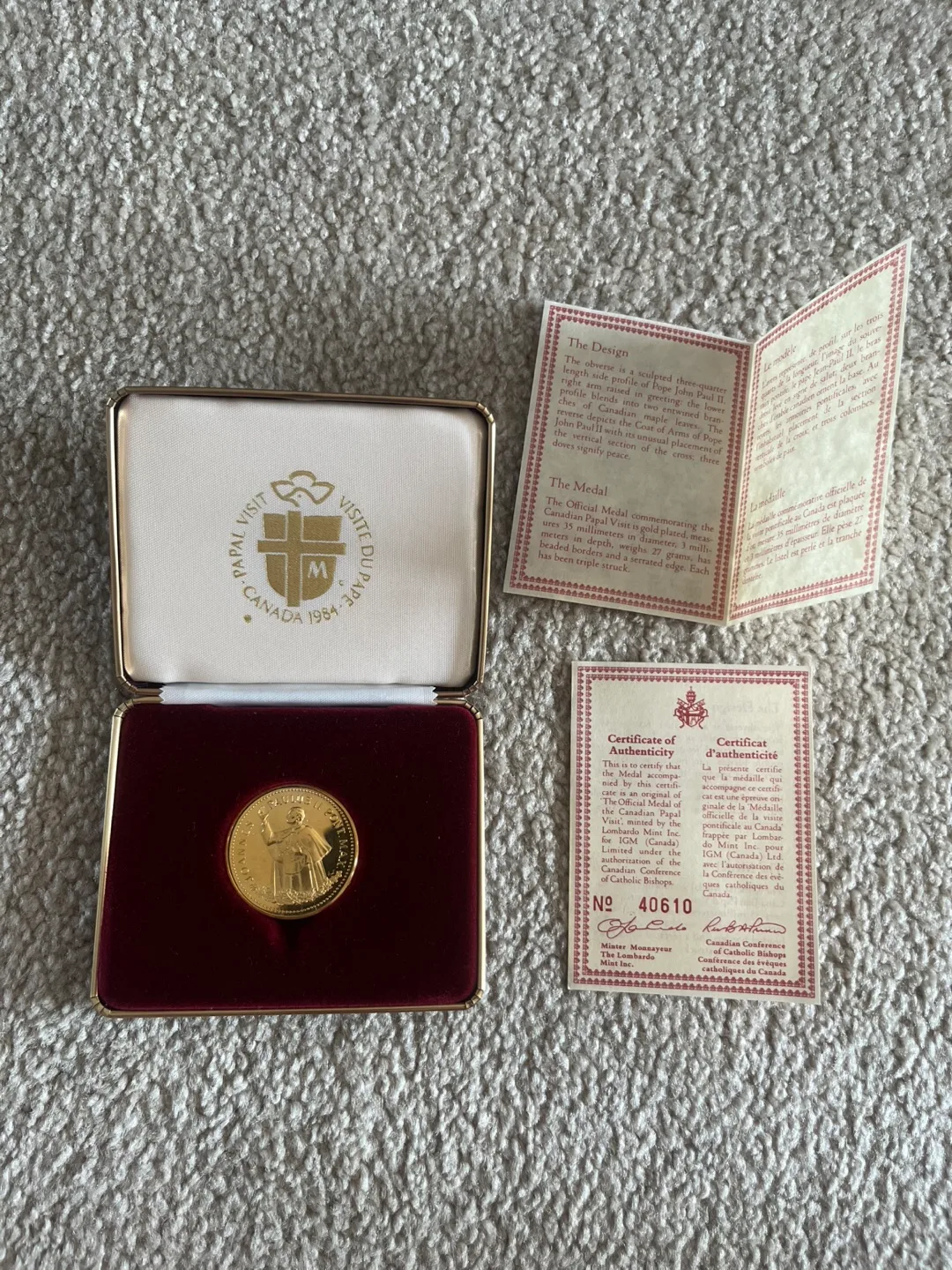 1984 Papal Visit to Canada Coins image indicator(2)