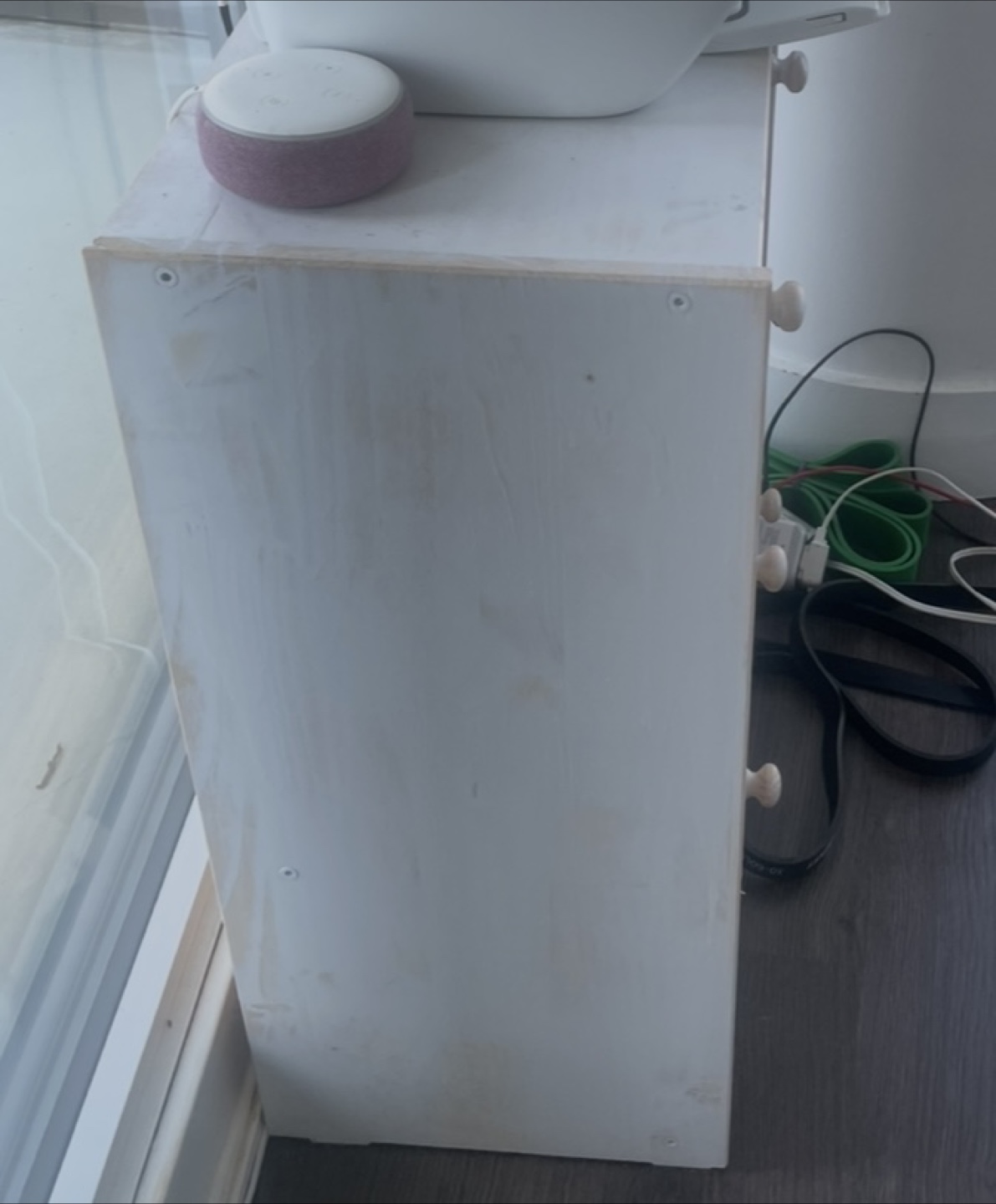 White 3-Drawer Dresser - photo 2