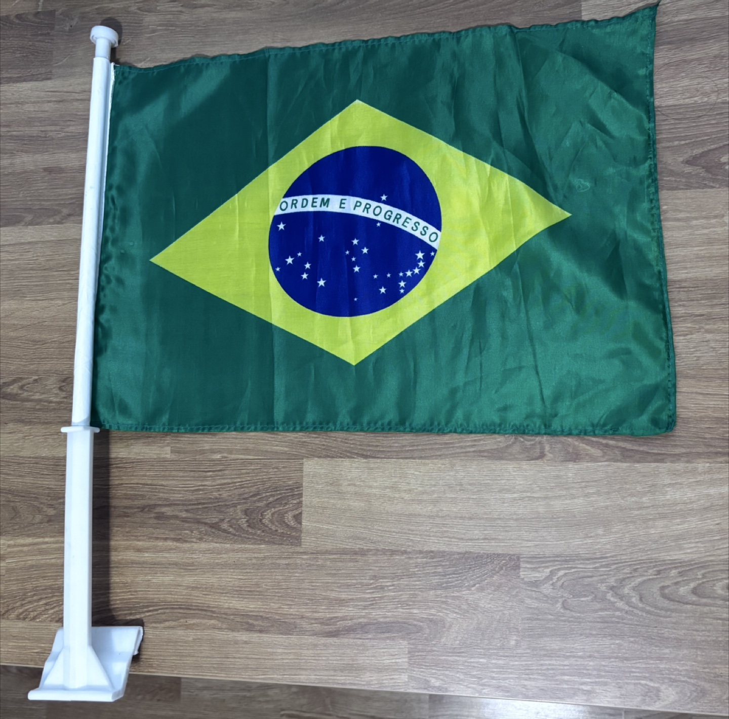 Brazil Car Window Flag