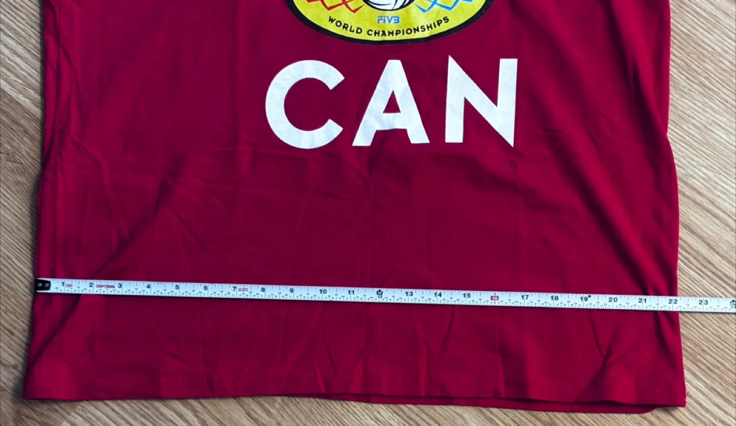 Vintage Nike FIVB Beach Volleyball Canada Tank Top image indicator(5)