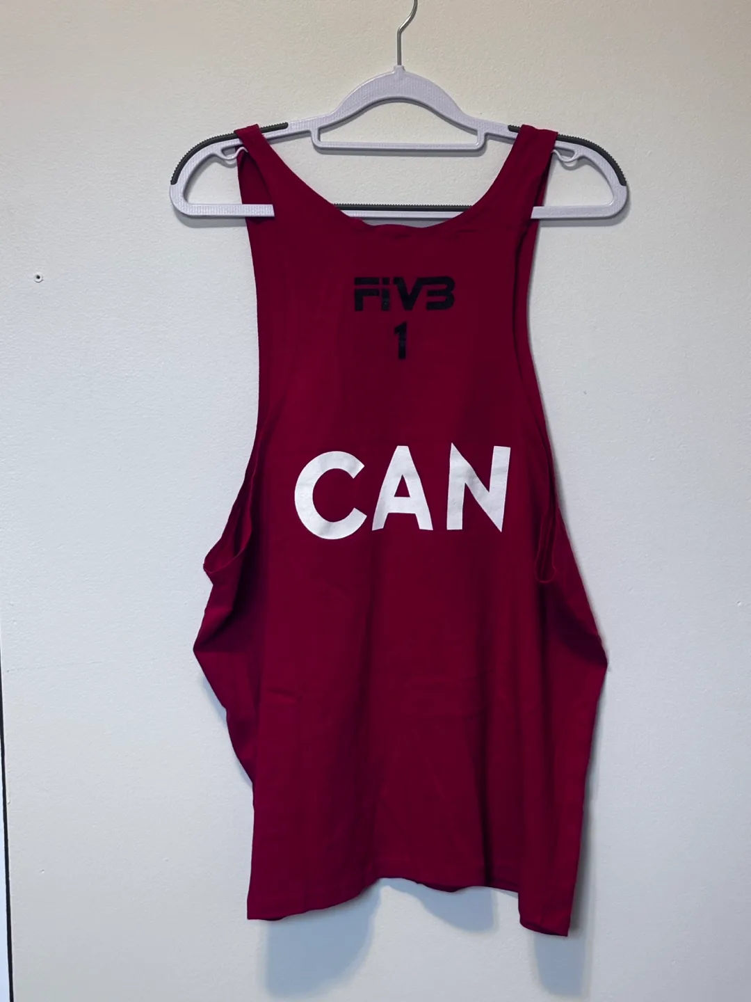 Vintage Nike FIVB Beach Volleyball Canada Tank Top image indicator(3)