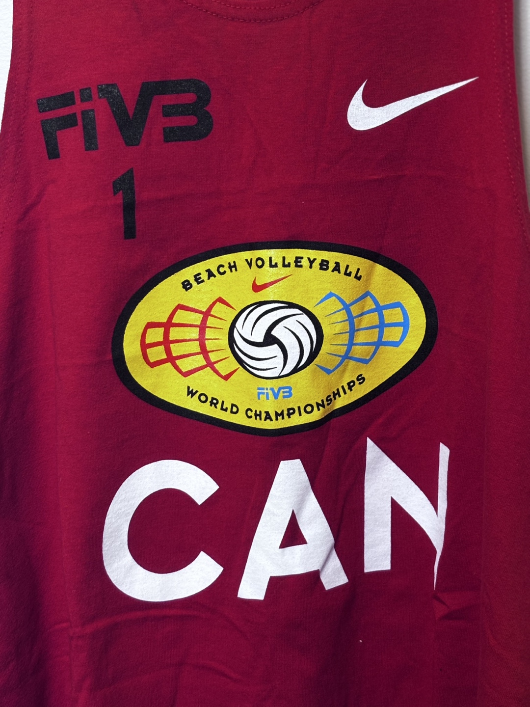 Vintage Nike FIVB Beach Volleyball Canada Tank Top - photo 2