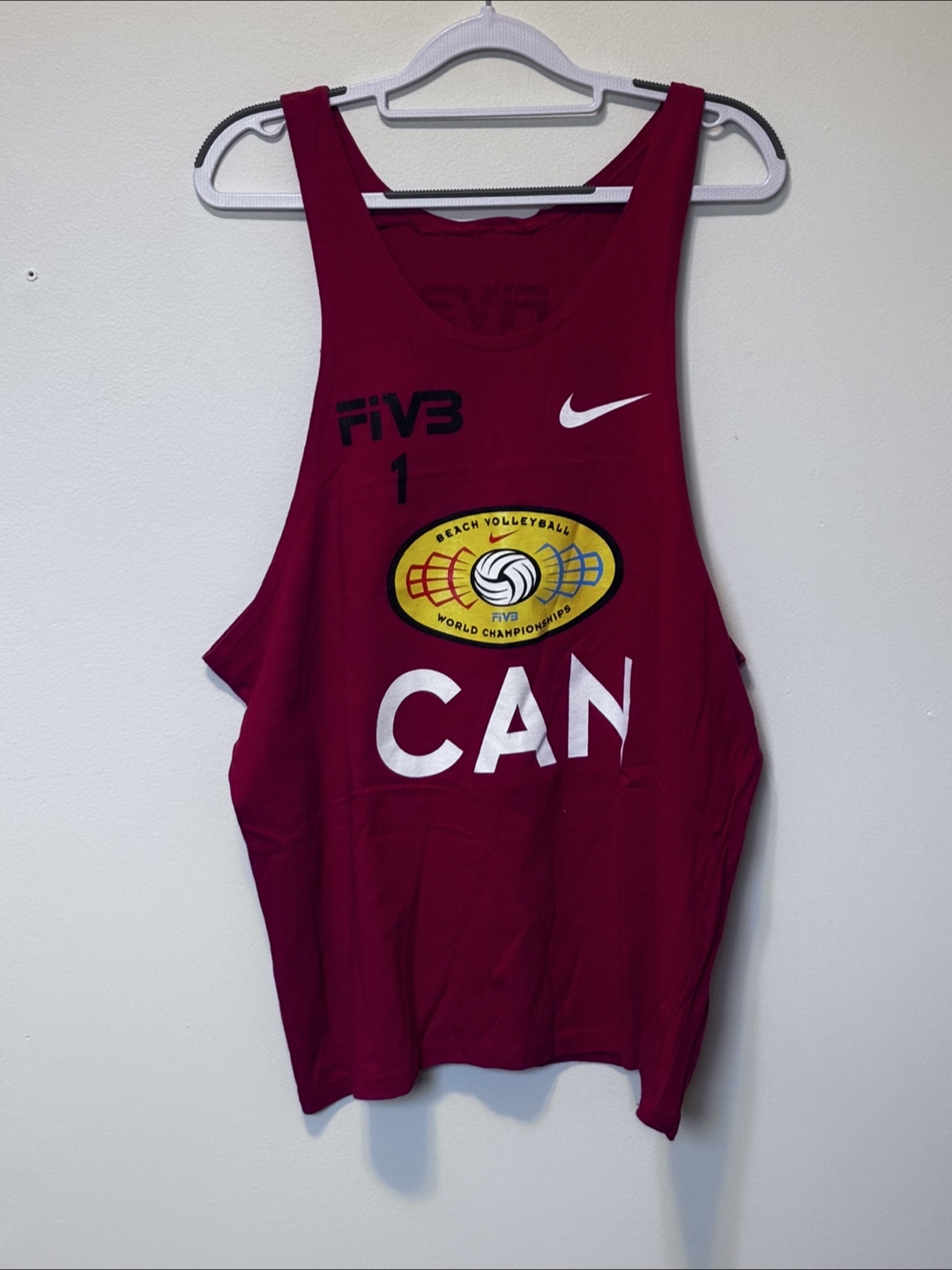 Vintage Nike FIVB Beach Volleyball Canada Tank Top
