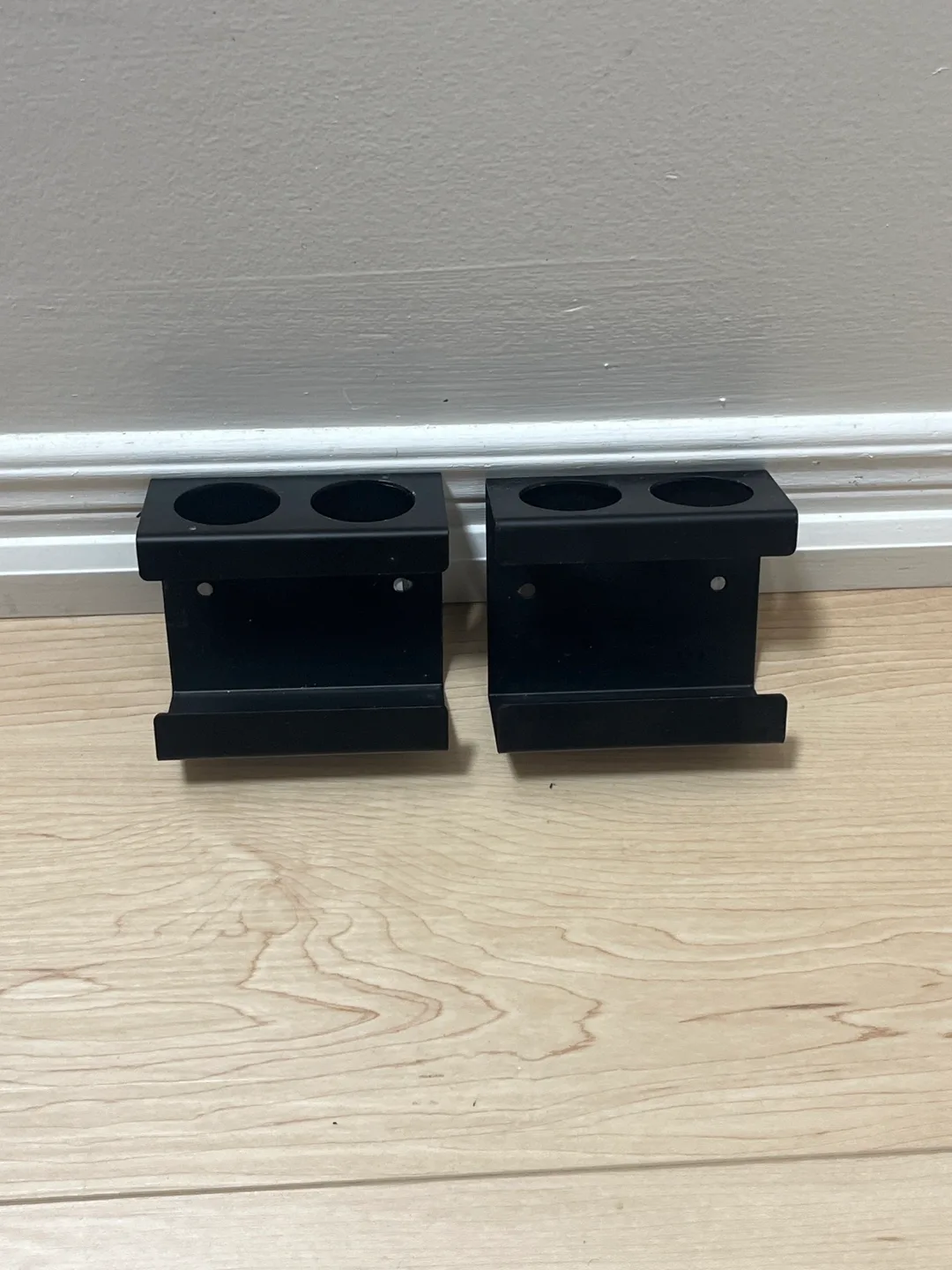 Black Metal Wall Mount Toothbrush Holders thumbnail