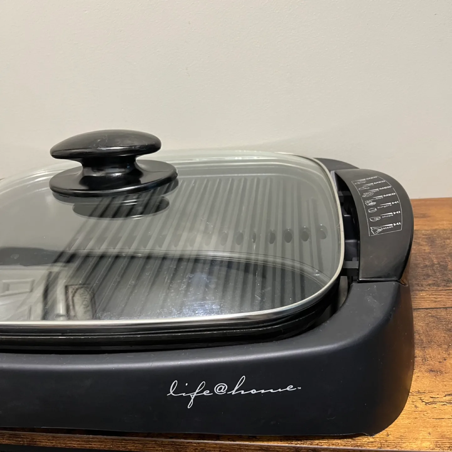 Life at Home Electric Griddle image indicator(3)