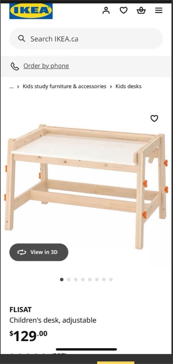 Height adjustable kids’ desk - photo 4