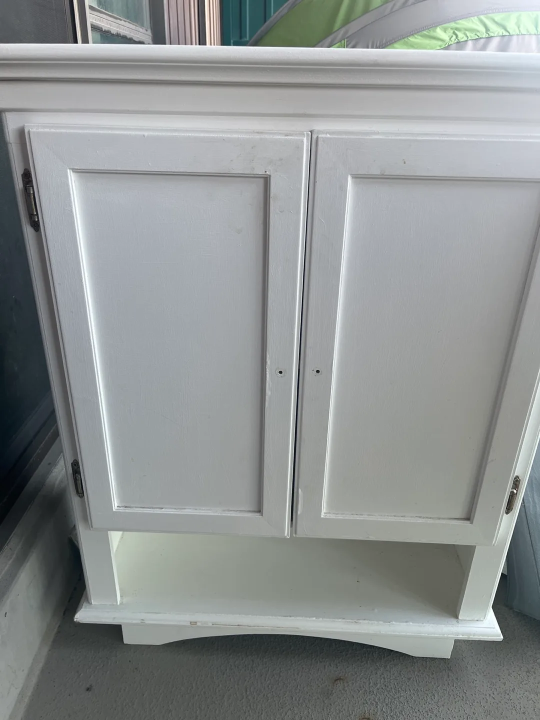 White Wooden Cabinet thumbnail
