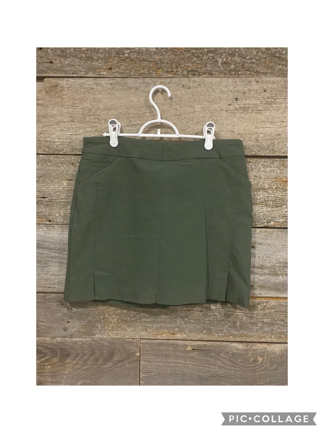.C & CO. Green Skirt - Size 10 thumbnail