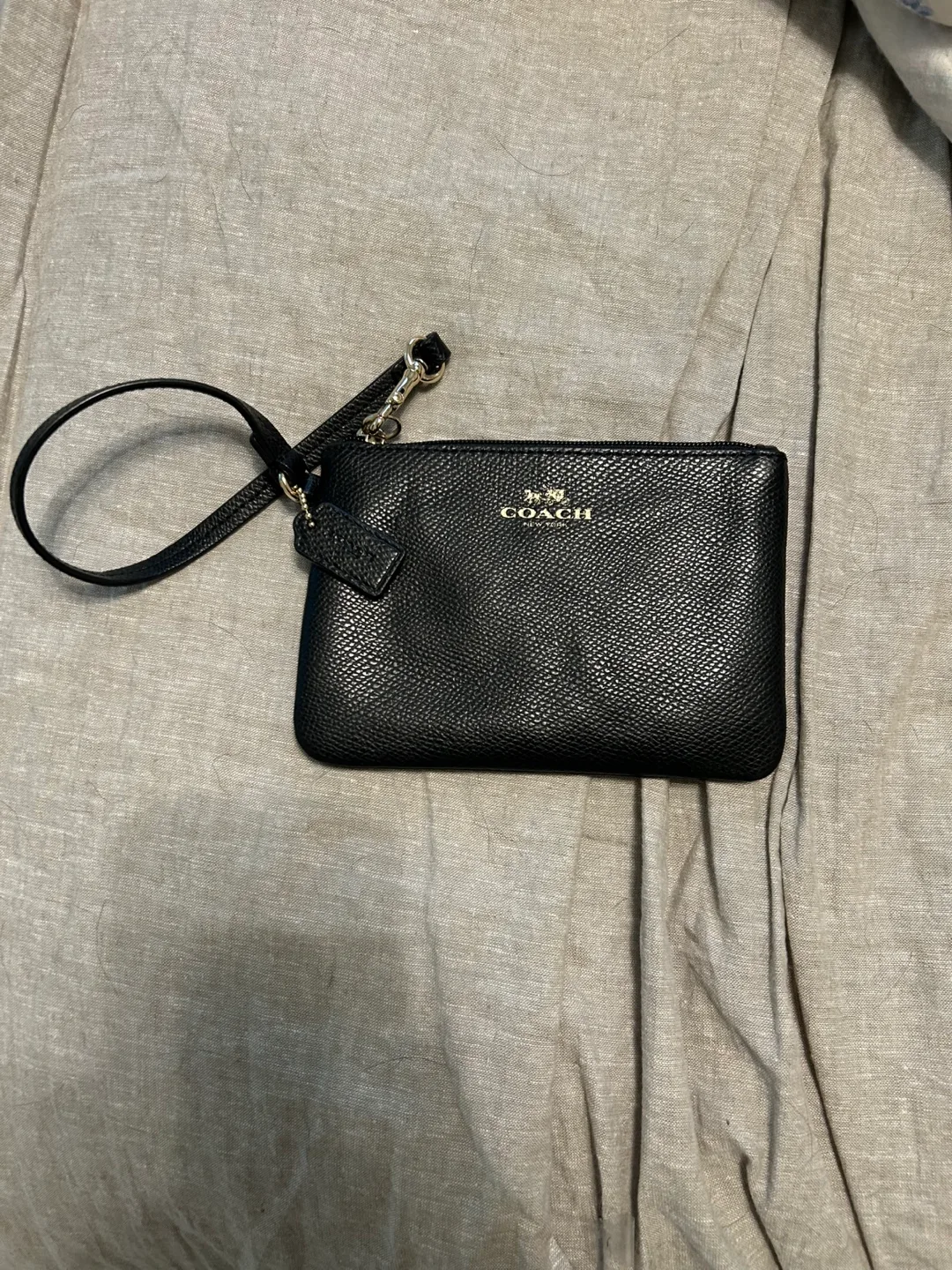 Coach Black Wristlet thumbnail