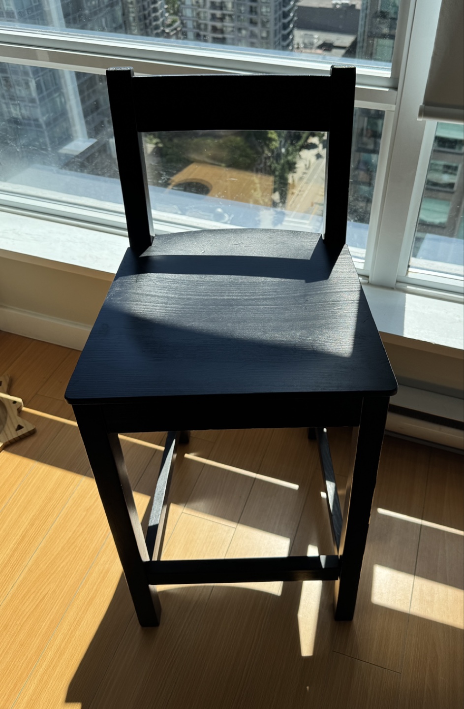 IKEA Dalfred Bar Stool - Black