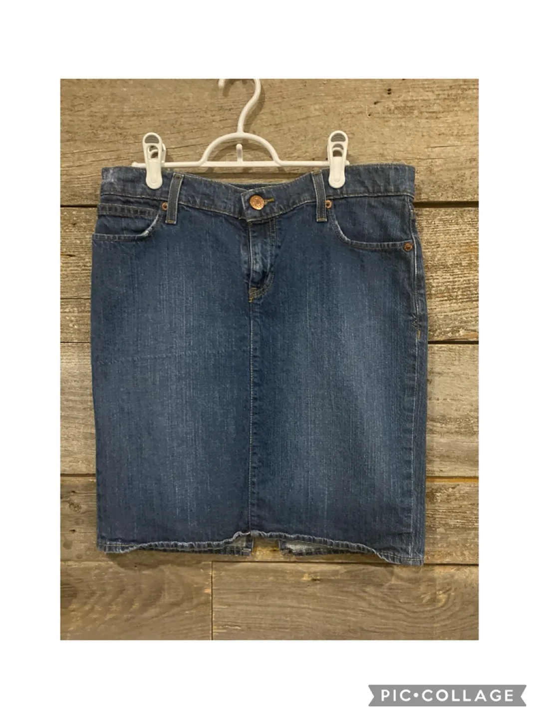 Old Navy Jean Skirt - Size 10 thumbnail