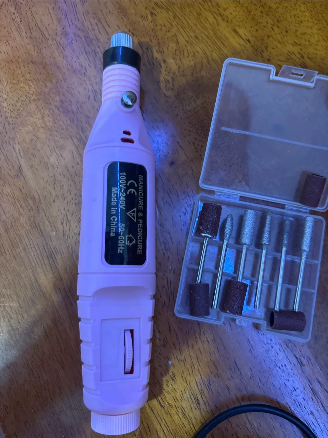 Manicure & Pedicure Nail Drill Set image indicator(3)