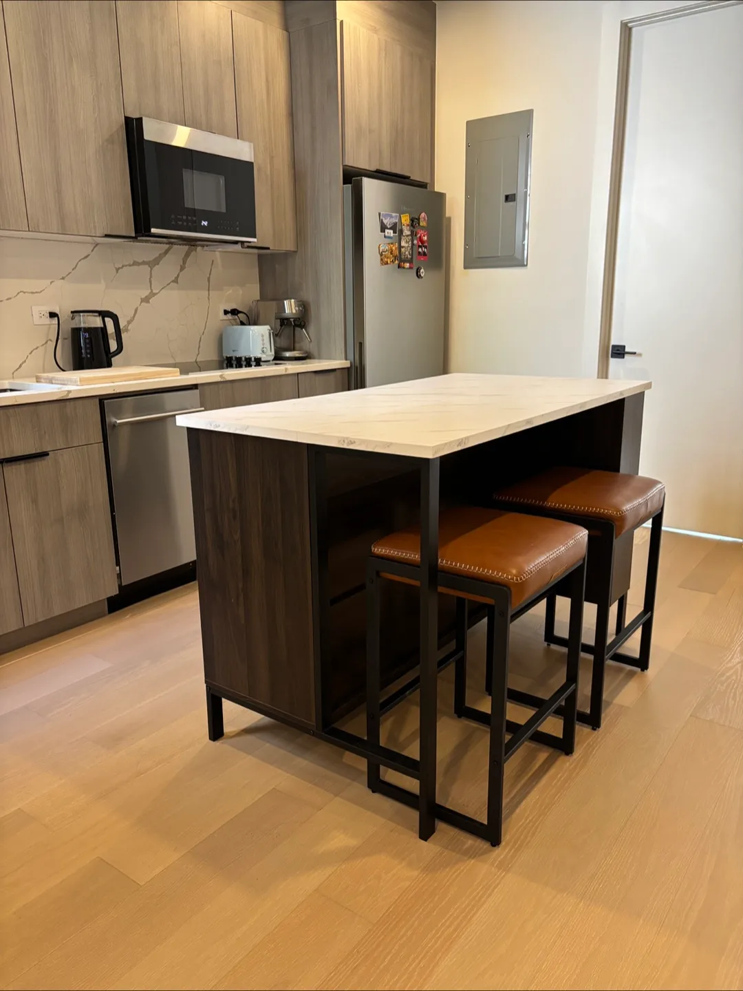 Wexford 55” Kitchen Island with Storage thumbnail