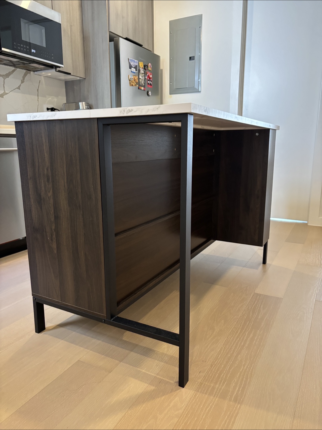 Wexford 55” Kitchen Island with Storage - photo 3