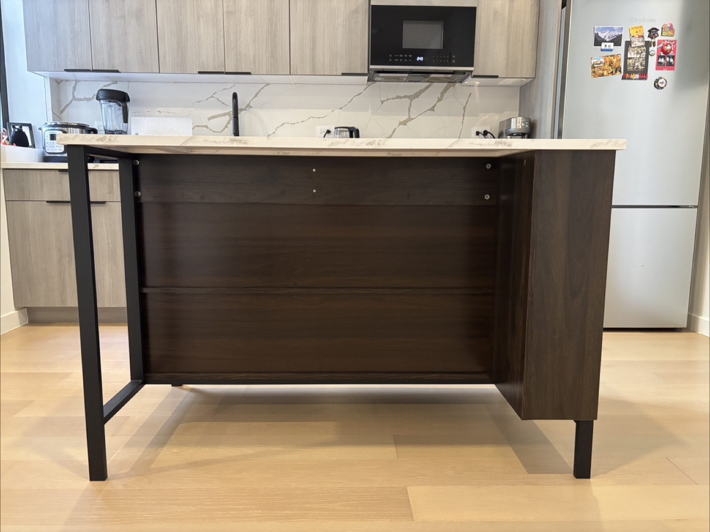 Wexford 55” Kitchen Island with Storage - photo 4