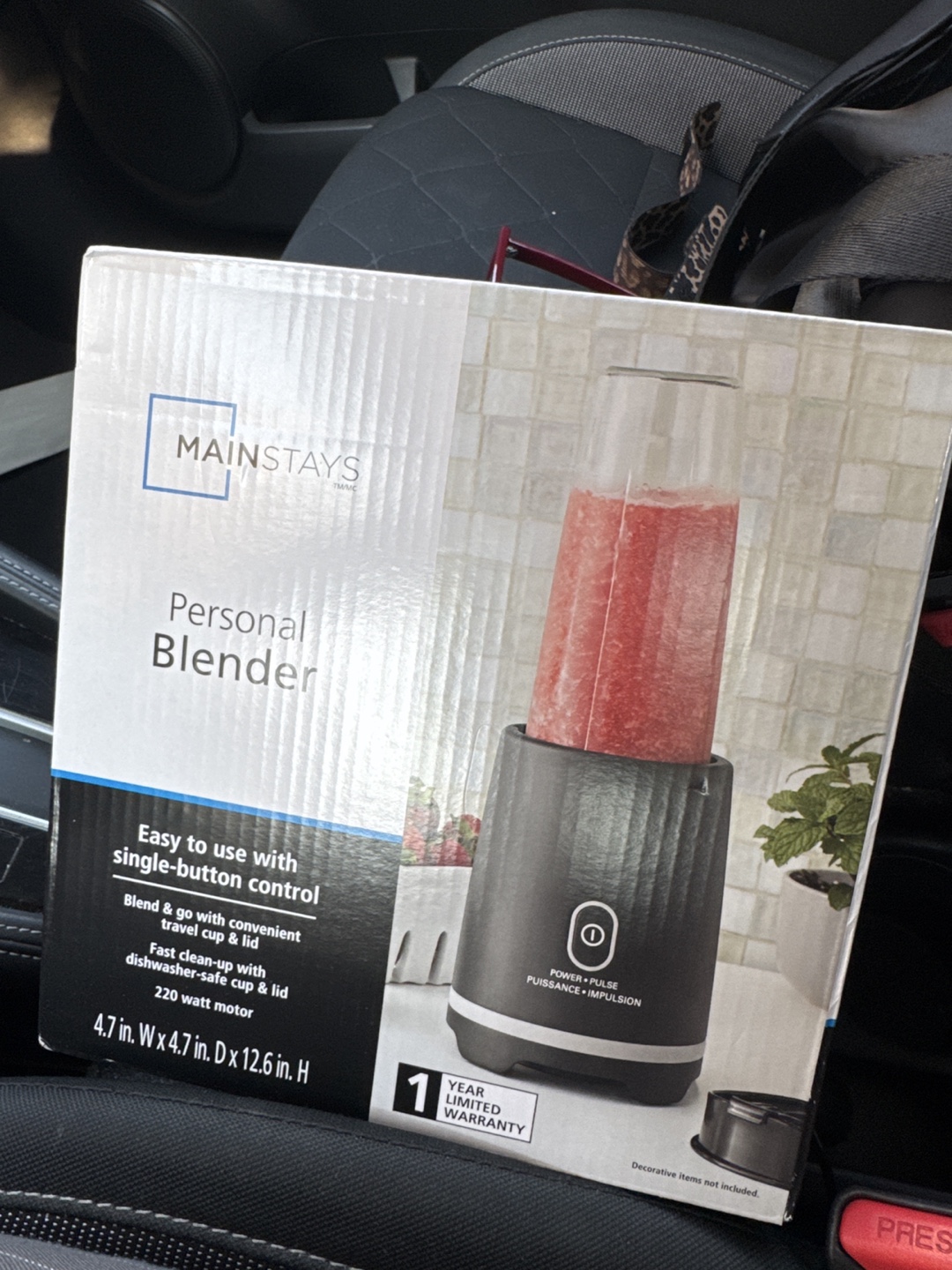 Mainstays Personal Blender - New in Box!